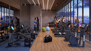 Amenities - Gymnasium - Kamdhenu The Premia