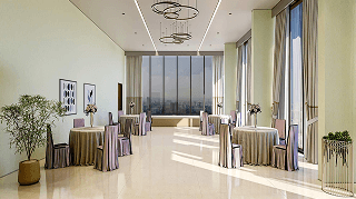 Amenities -Banquet Hall - Kamdhenu The Premia