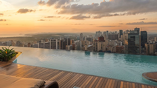 Amenities - Rooftop Infinity Pool - Adani Linkbay