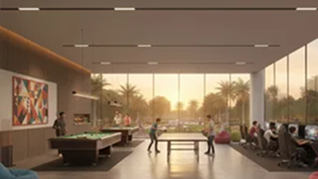 Amenities- Indoor Games Area - Birla Evam