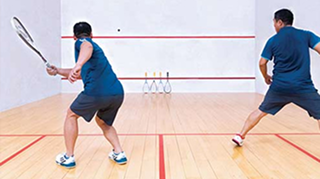 Amenities - Squash Court - Adani Linkbay