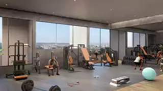 Amenities - Gym - Kamdhenu The Astria